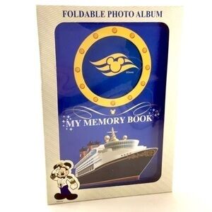 Disney Cruise Lines Foldable Photo Album My Memory Book or Poster Mickey Mouse